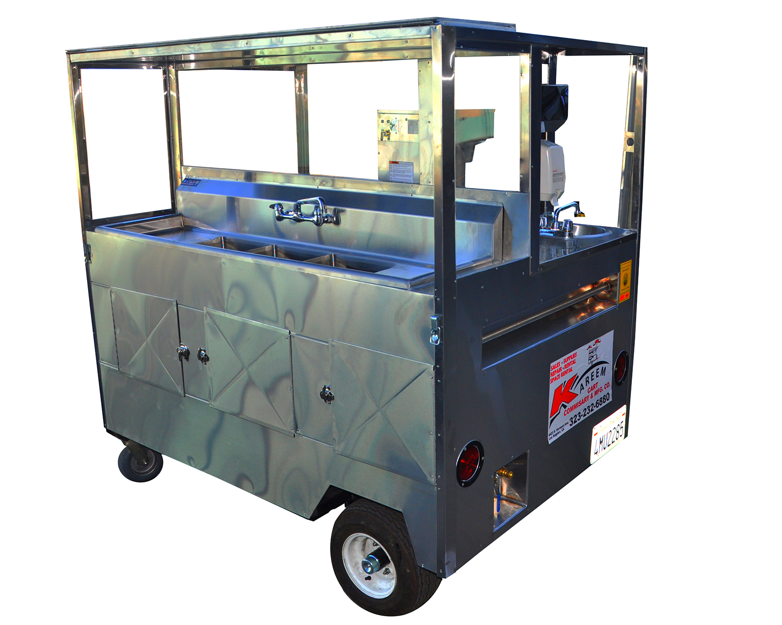 Coffee Cart (7) Kareem Carts Commissary & Manufacturing, Co.