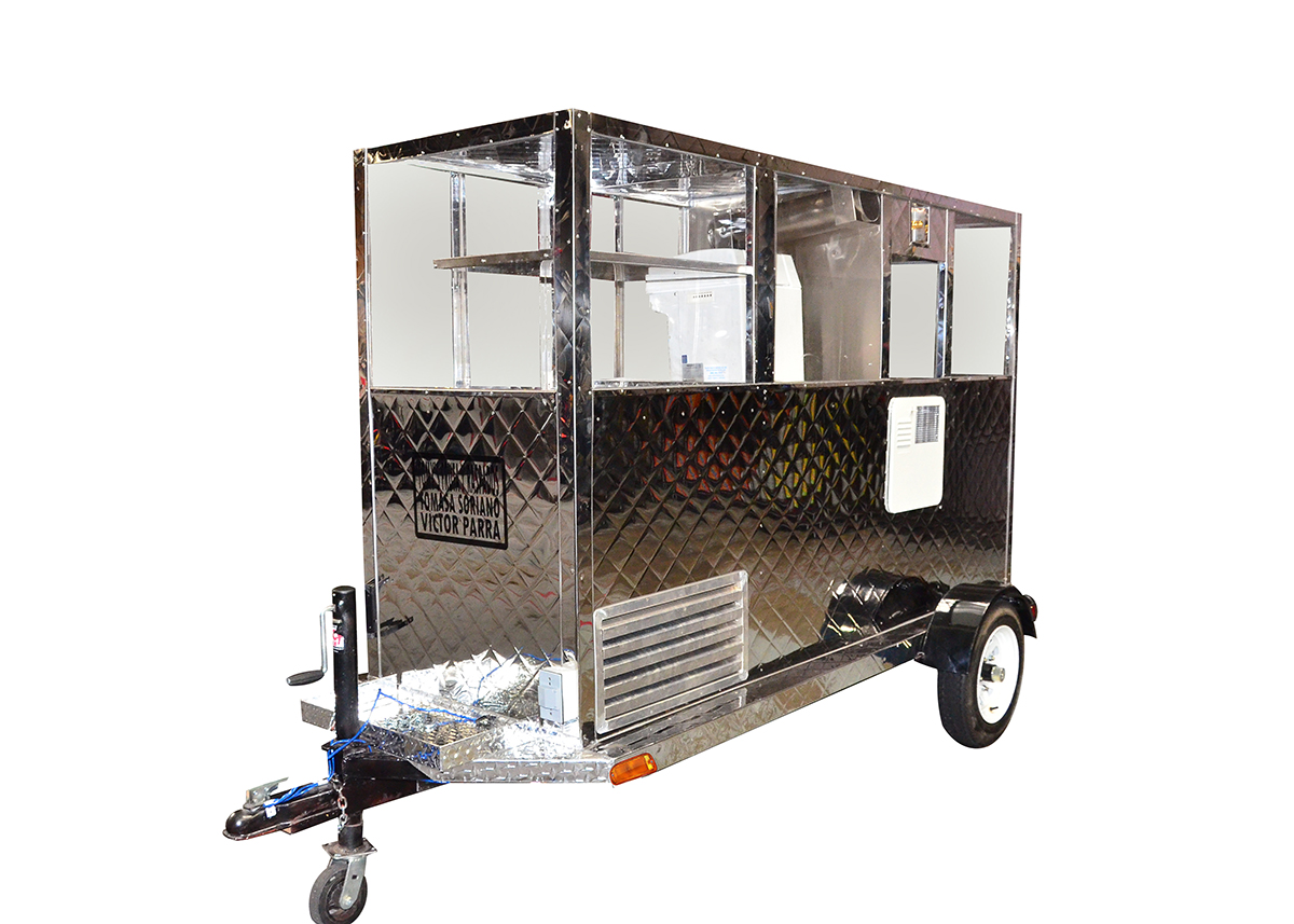 Shaved ice and fruit Cart (6) Kareem Carts Commissary