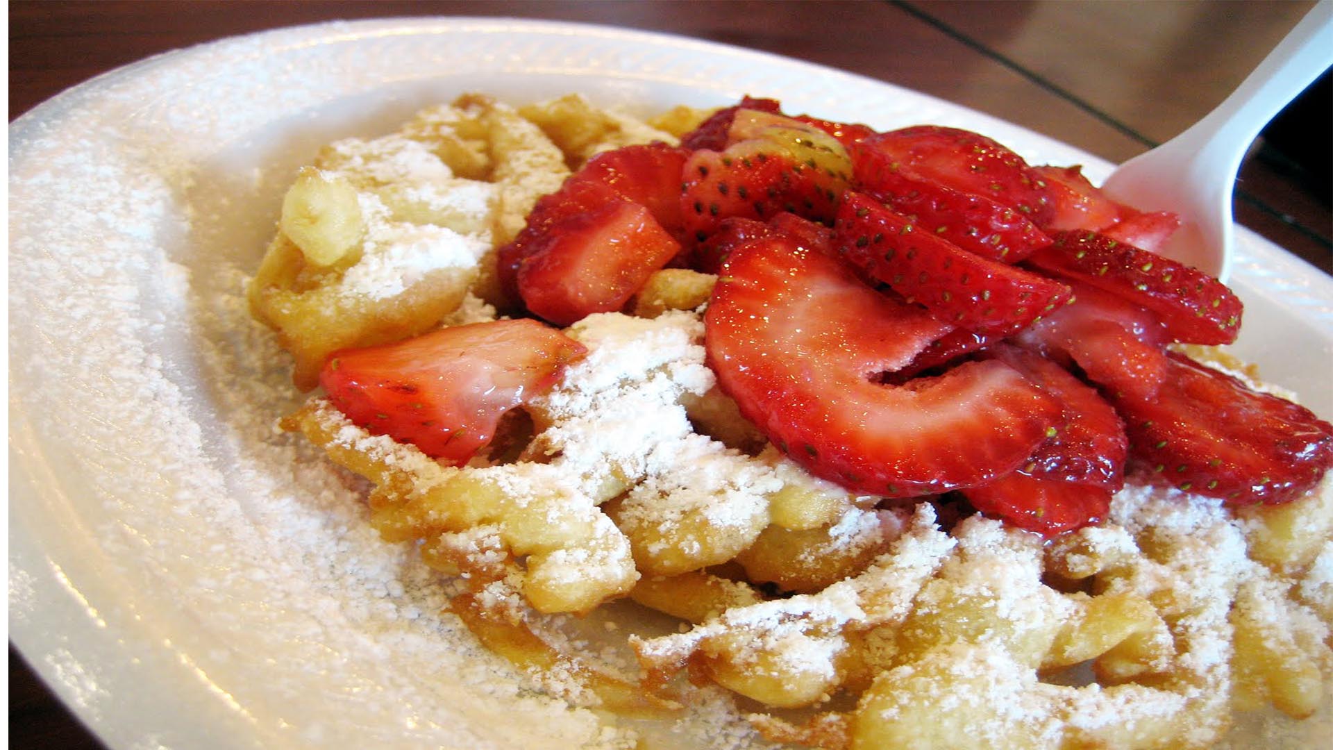 Funnel Cake Trailer Cart by Kareem Carts