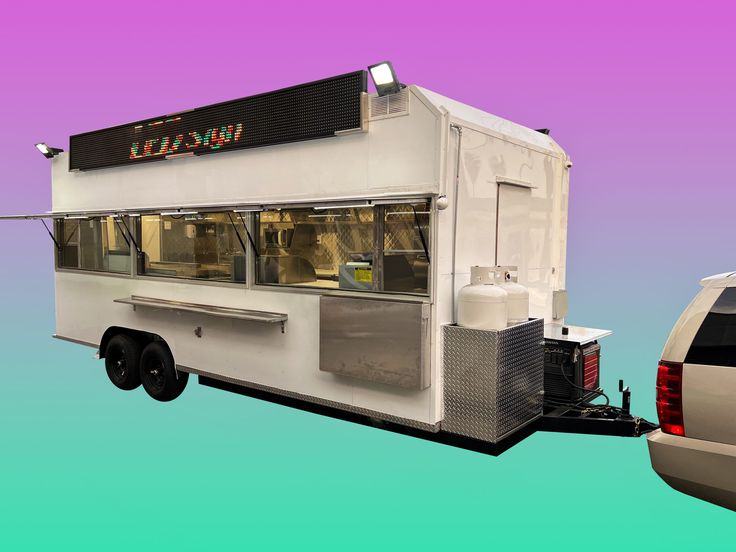 21' Stepin Food Trailer for Fresno