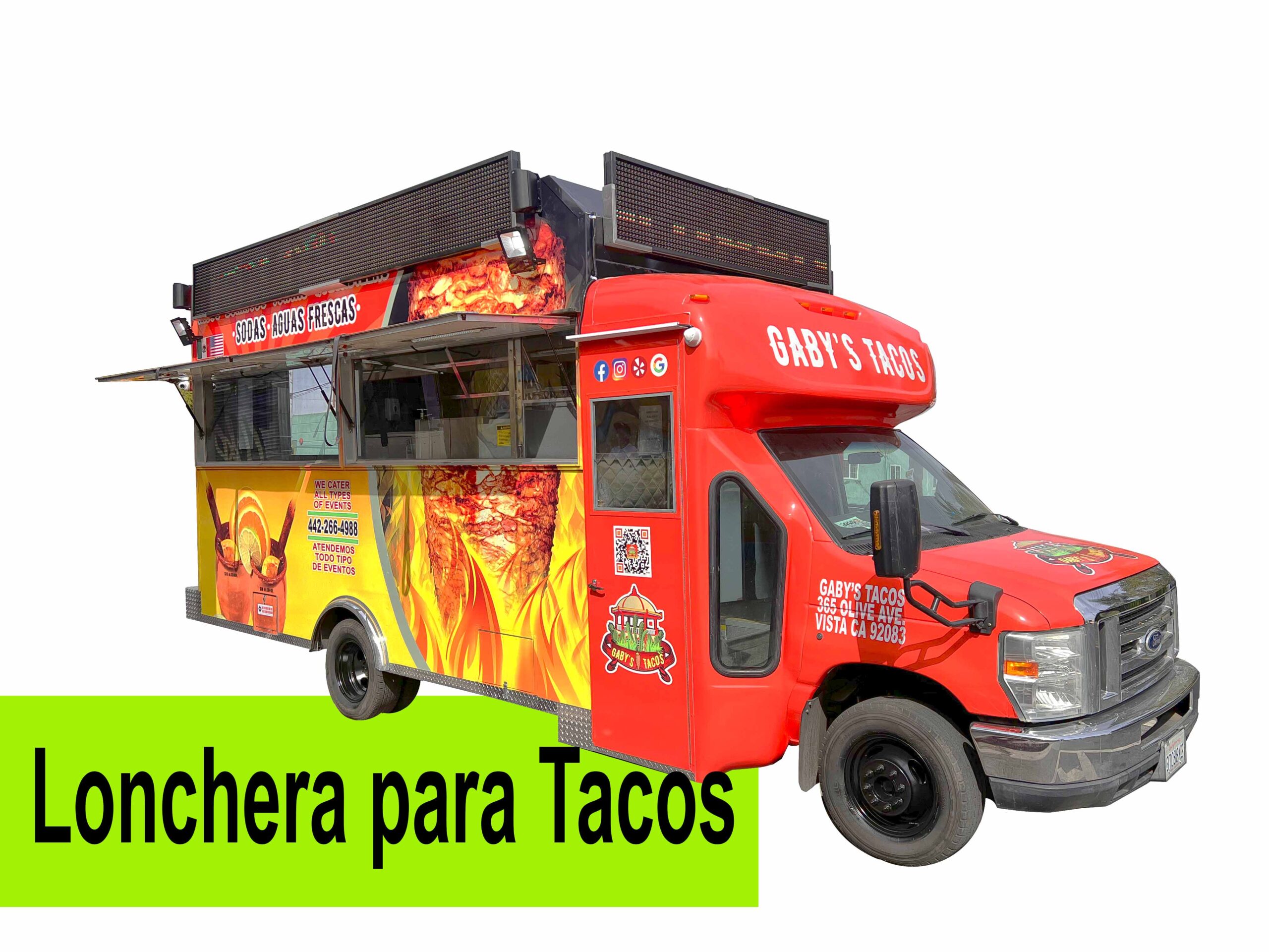 Tacos Food Truck for San Diego Fully equipped.